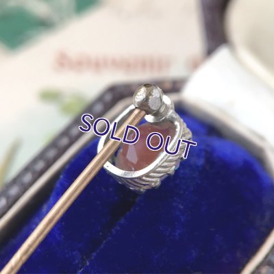 画像7: クッションカットサフィレットのクラヴァットピン