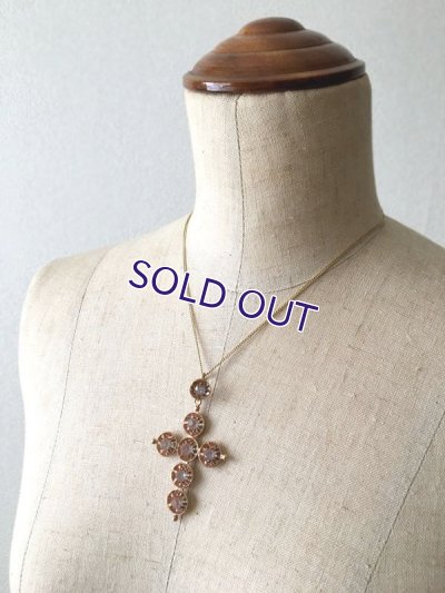 画像13: サフィレットのゴールドクロスペンダント