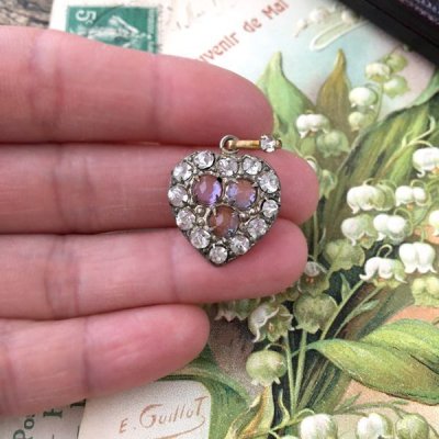 画像9: サフィレットのハートペンダント