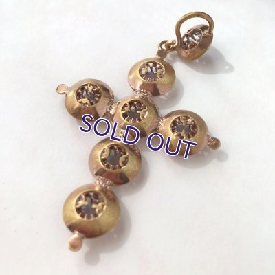 画像10: サフィレットのゴールドクロスペンダント