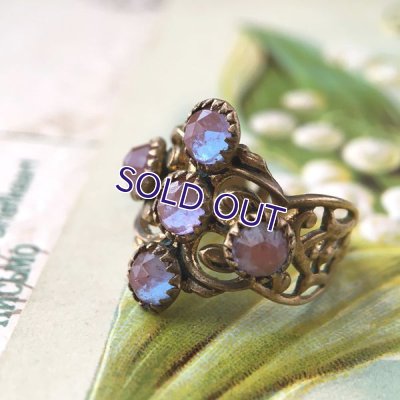 画像5: ローズカットサフィレットリング