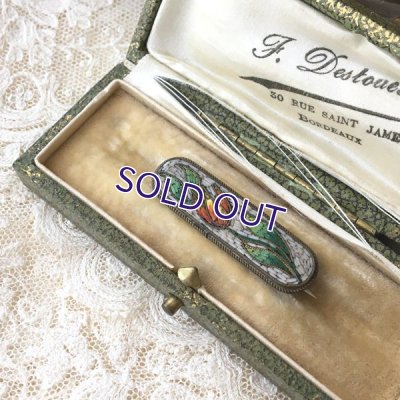 画像3: チューリップのマイクロモザイクブローチ