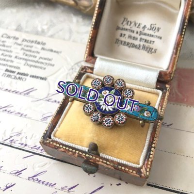 画像5: マーガレットのマイクロモザイクブローチ