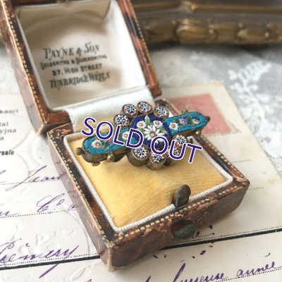 画像7: マーガレットのマイクロモザイクブローチ