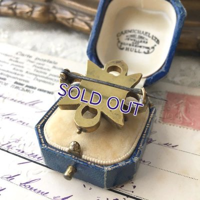 画像10: 勿忘草のマイクロモザイクブローチ