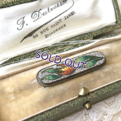 画像6: チューリップのマイクロモザイクブローチ