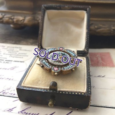 画像5: 花々のマイクロモザイクブローチ(訳あり）