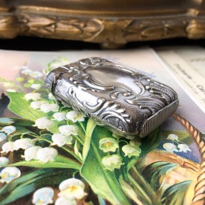 画像7: ロカイユ文様のマッチケース