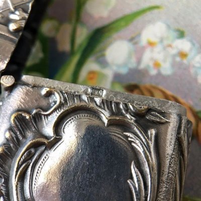 画像11: ロカイユ文様のマッチケース