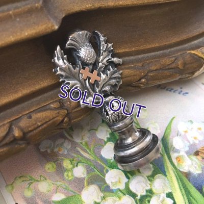 画像7: 『MA』アザミとロレーヌ十字のシーリングスタンプ