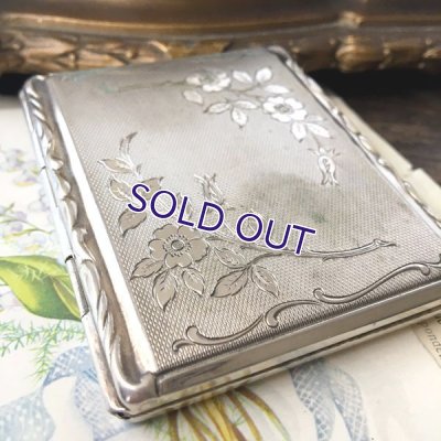 画像7: バラの花模様のシガレットケース