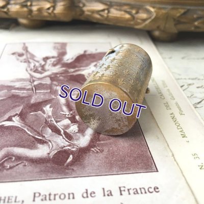 画像8: 大天使ミカエルの筒形ケース（珊瑚のミニロザリオ付）