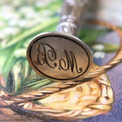 画像5: 銀製 『MR』シーリングスタンプ