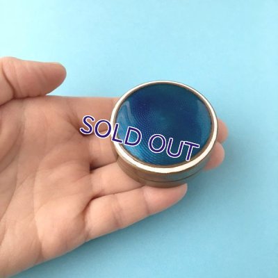 画像11: ブルーギロッシュエナメルのコンパクトケース