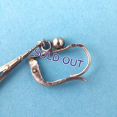 画像8: 銀製 モルフォ蝶のピアス