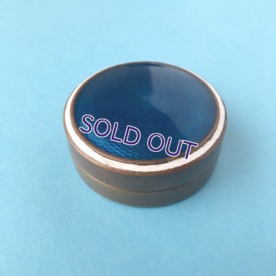 画像10: ブルーギロッシュエナメルのコンパクトケース