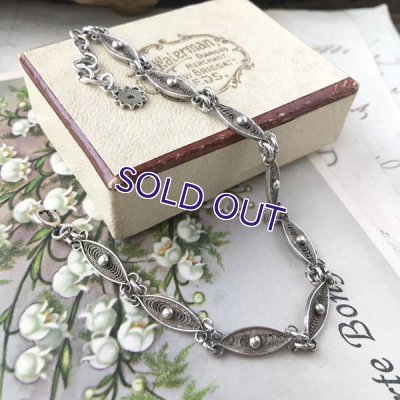 画像4: 銀製 フィリグリー細工のブレスレット