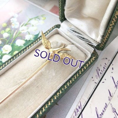 画像7: FIX ツバメのゴールドクラヴァットピン