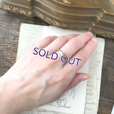 画像8: スピネルと水晶のゴールドリング