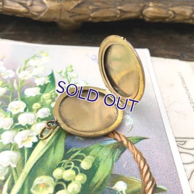 画像9: ストライプゴールドロケットペンダント