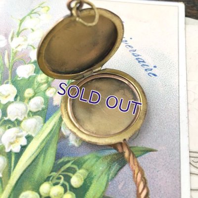 画像8: ストライプゴールドロケットペンダント