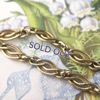 画像4: 懐中時計用ゴールドチェーン