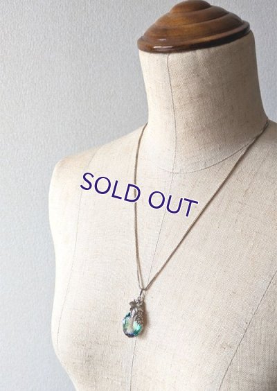 画像10: アイリスガラスの葡萄ペンダント（オーバル）