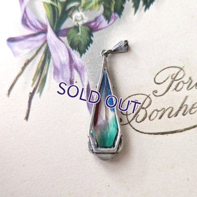 画像3: アイリスガラスのドロップペンダント