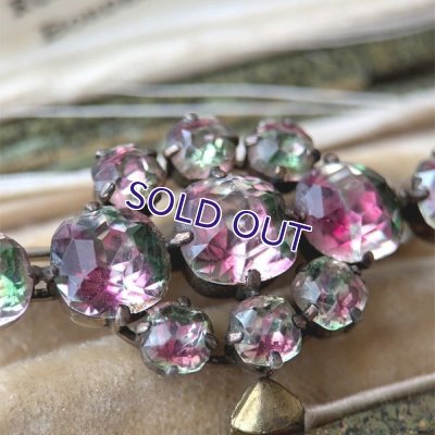 画像5: アイリスガラスのブローチ（グリーン×レッド）