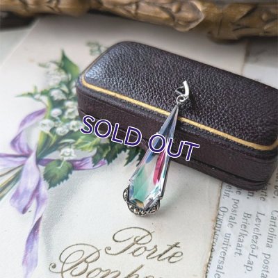 画像8: アイリスガラスのドロップペンダント