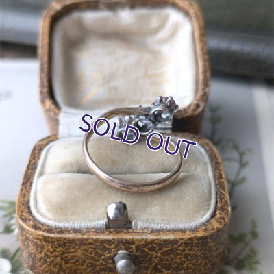 画像6: 三連サフィレットのゴールドリングB