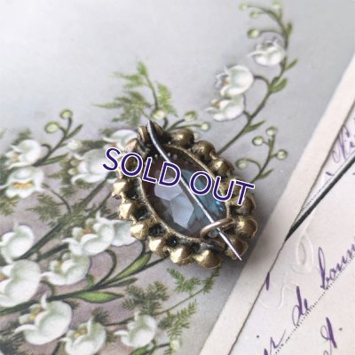 画像7: オーバルサフィレットのデイジーブローチA