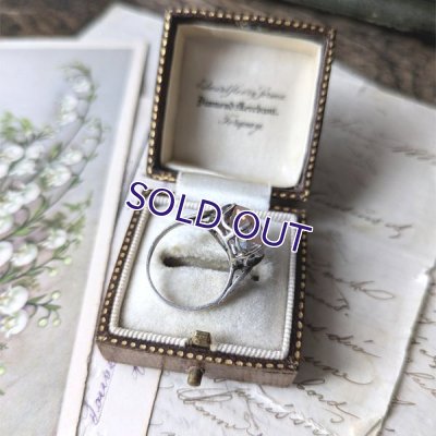 画像11: クッション型サフィレットのシルバーリング