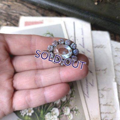 画像13: オーバルサフィレットのデイジーブローチB