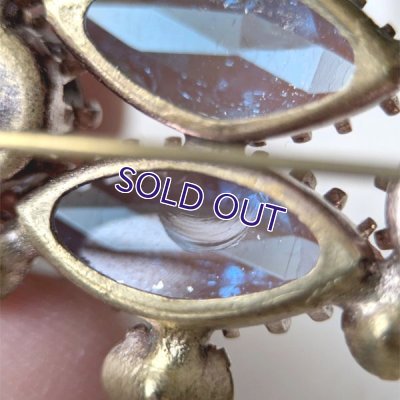 画像8: ダブルマーキスサフィレットのブローチ