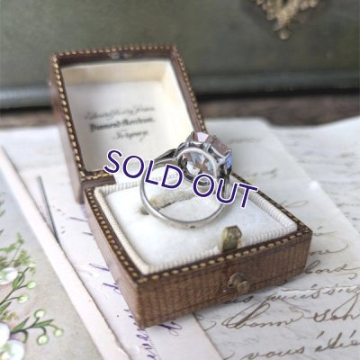 画像10: クッション型サフィレットのシルバーリング