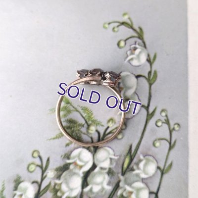 画像6: 三連サフィレットのゴールドリングA