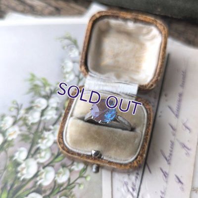 画像4: クッション型サフィレットのシルバーリングB