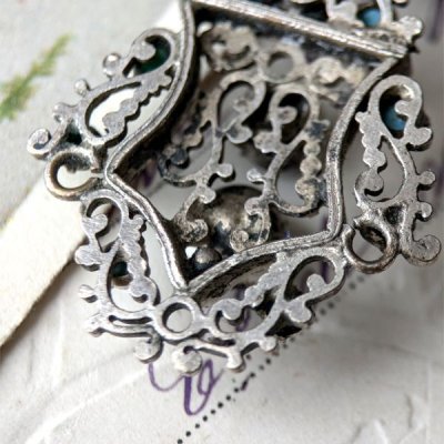 画像14: サフィレットとターコイズのイヤリング