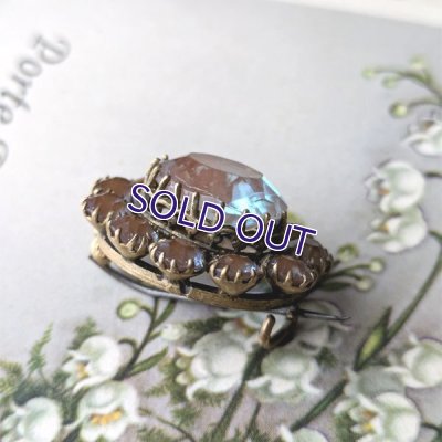 画像8: オーバルサフィレットのデイジーブローチB