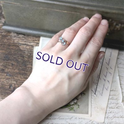 画像11: 三連サフィレットのゴールドリングA