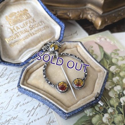 画像4: ウランガラスのヴァイキングブローチ