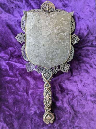 画像3: フルールドリスとエルミン紋章の手鏡