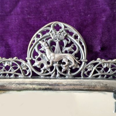 画像5: フルールドリスとエルミン紋章の手鏡