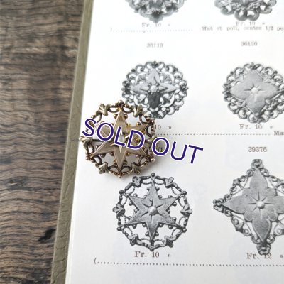 画像8: FIX パールと星のゴールドブローチ