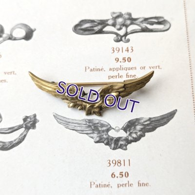 画像8: FIX ゴールドウィングブローチ
