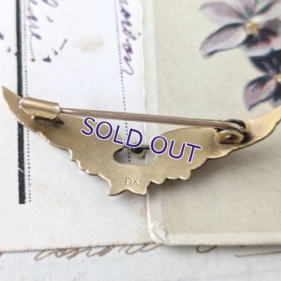 画像6: FIX ゴールドウィングブローチ