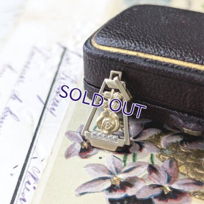 画像8: FIX バラのアールデコゴールドペンダント