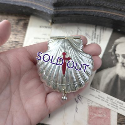 画像11: マルタ十字とホタテ貝型ロザリオケース（おまけ付）