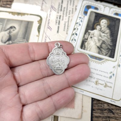 画像7: 1891年 聖体拝領シルバーメダイ